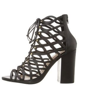 COPY - AlDO High heel Ghillie lacing rear  zipper closure